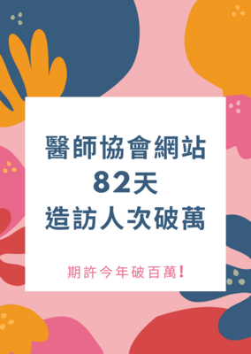 本網累積82天造訪人次破萬